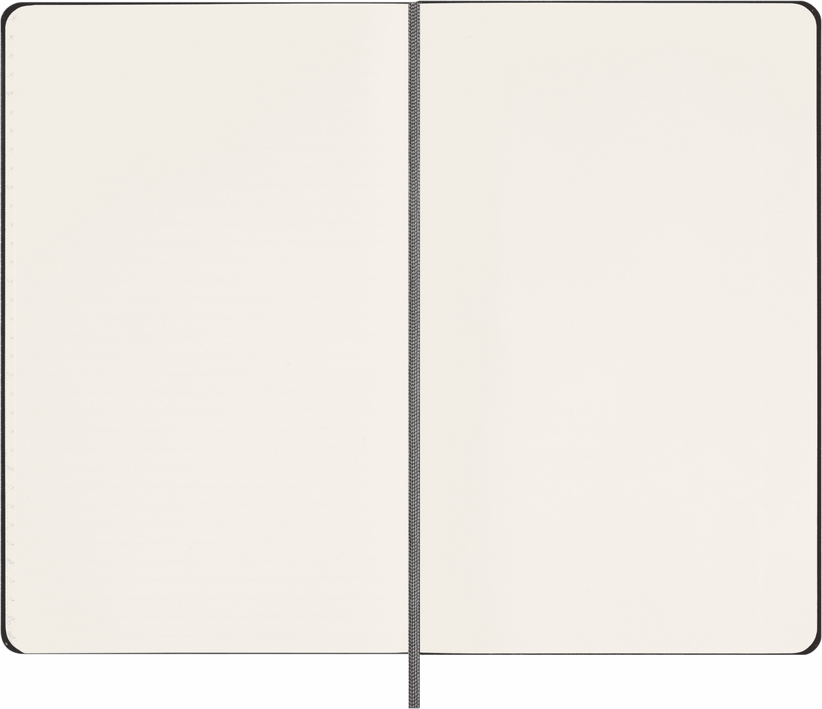 Moleskine Undated Large Hardcover Planner - Black