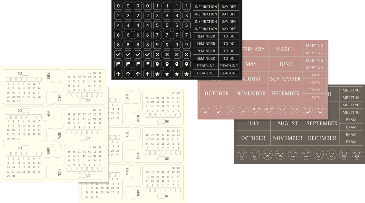Moleskine Undated Large Hardcover Planner - Black