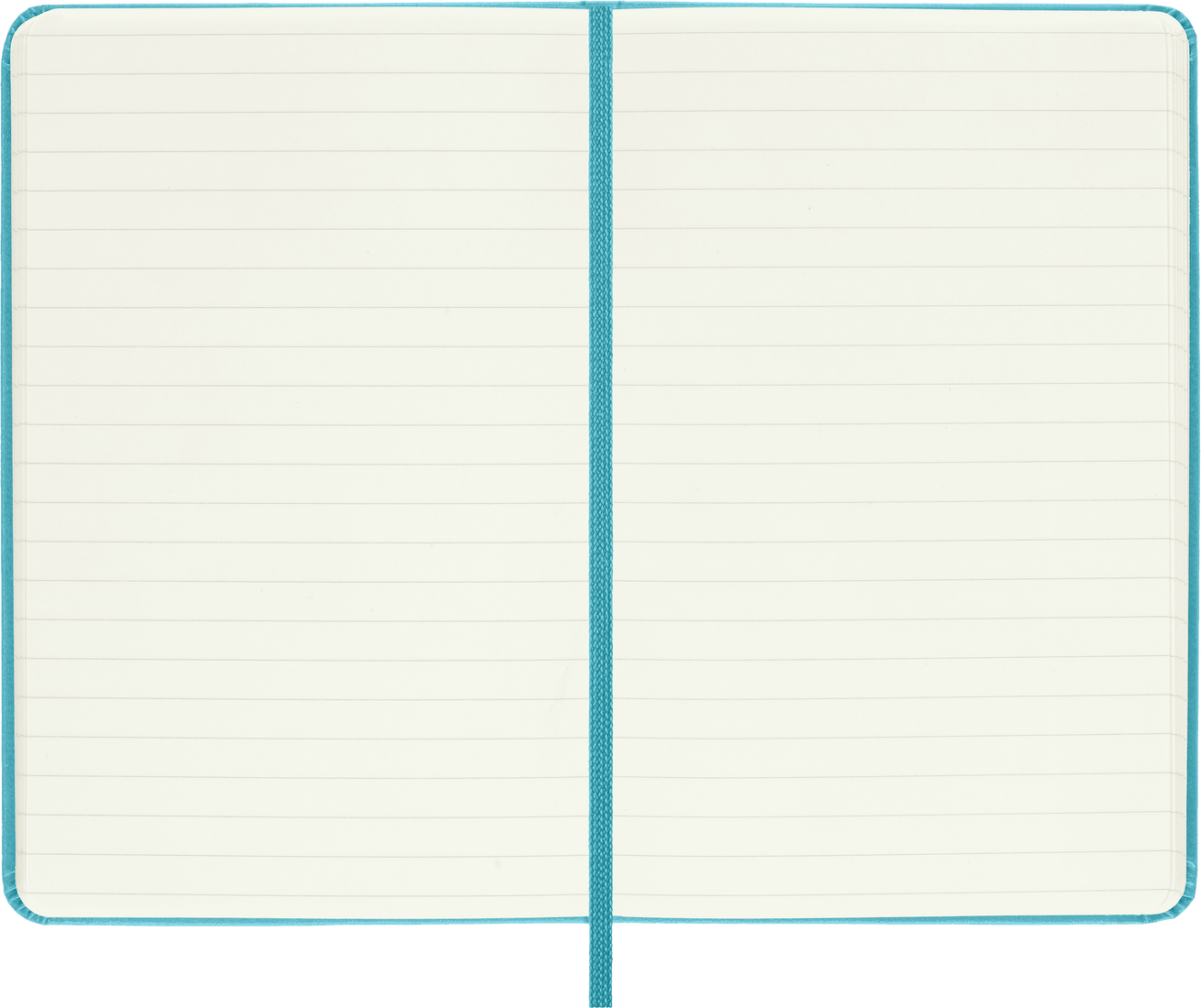Moleskine Pocket Hardcover Classic Ruled Notebook - Reef Blue