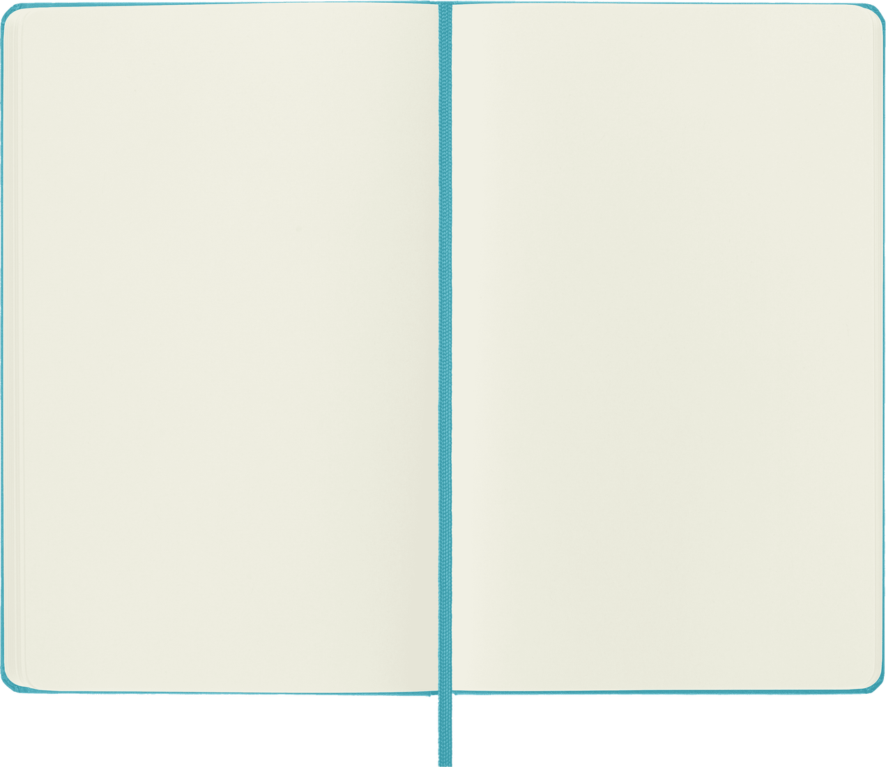 Moleskine Large Hardcover Classic Plain Notebook - Reef Blue
