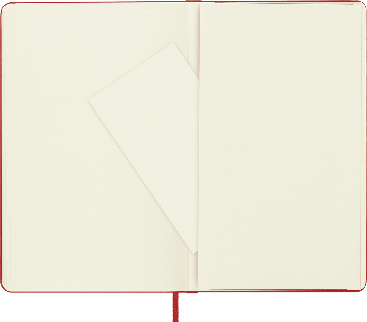 Moleskine Large Hardcover Classic Dotted Notebook - Scarlet Red