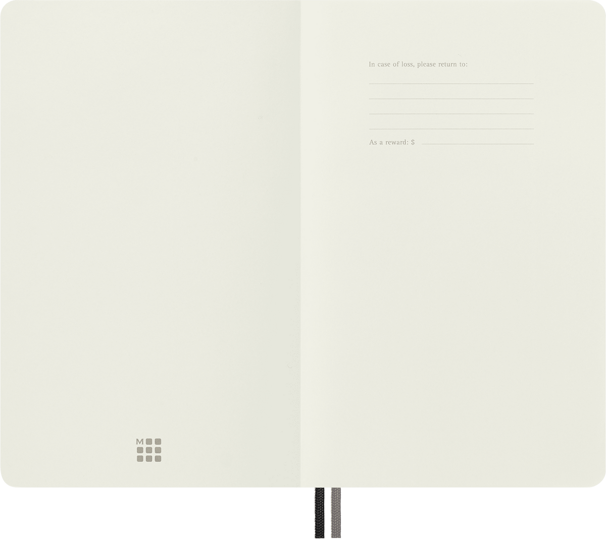 Moleskine Large Softcover Classic Expanded Plain Notebook - Black