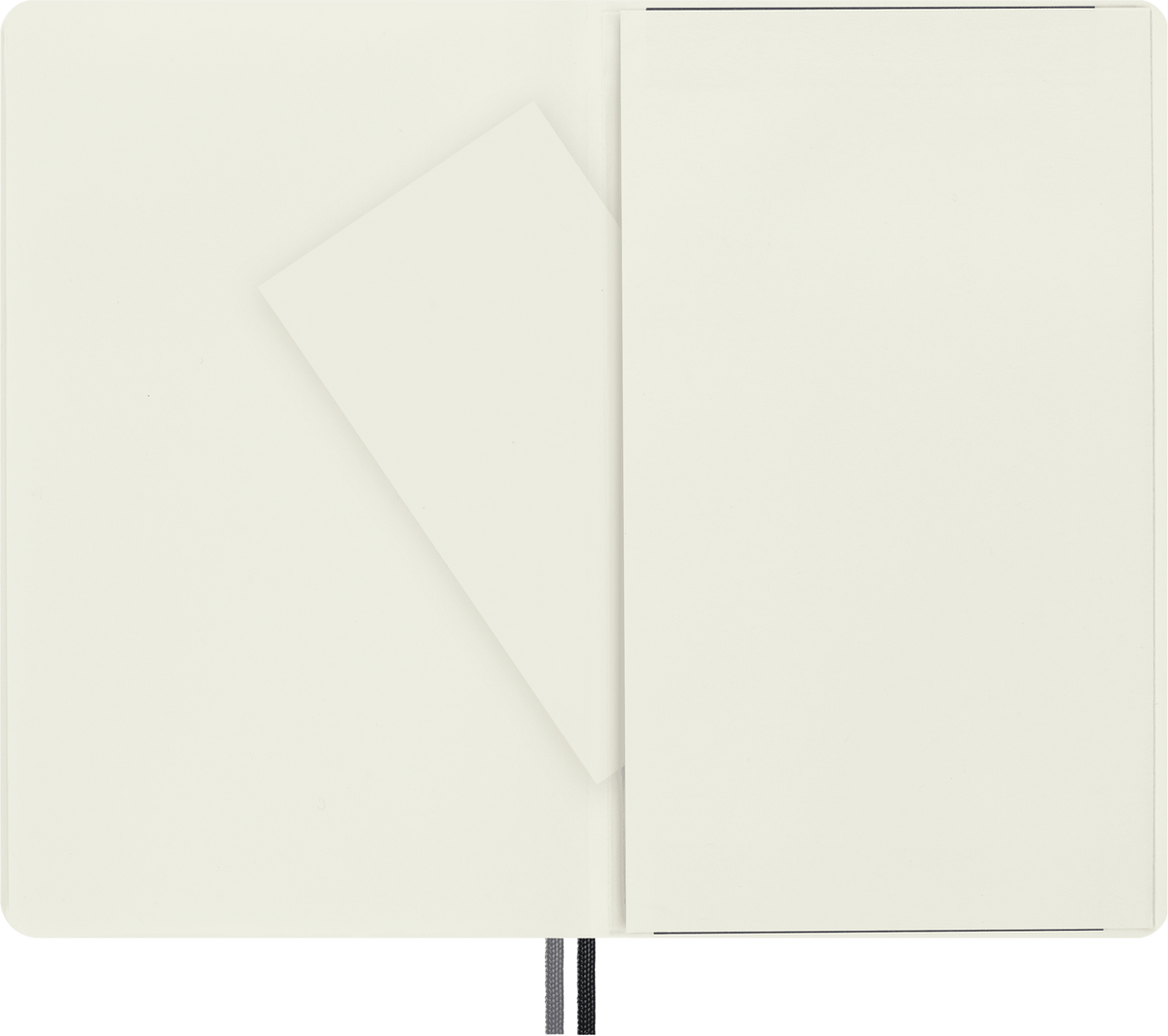 Moleskine Large Softcover Classic Expanded Plain Notebook - Black