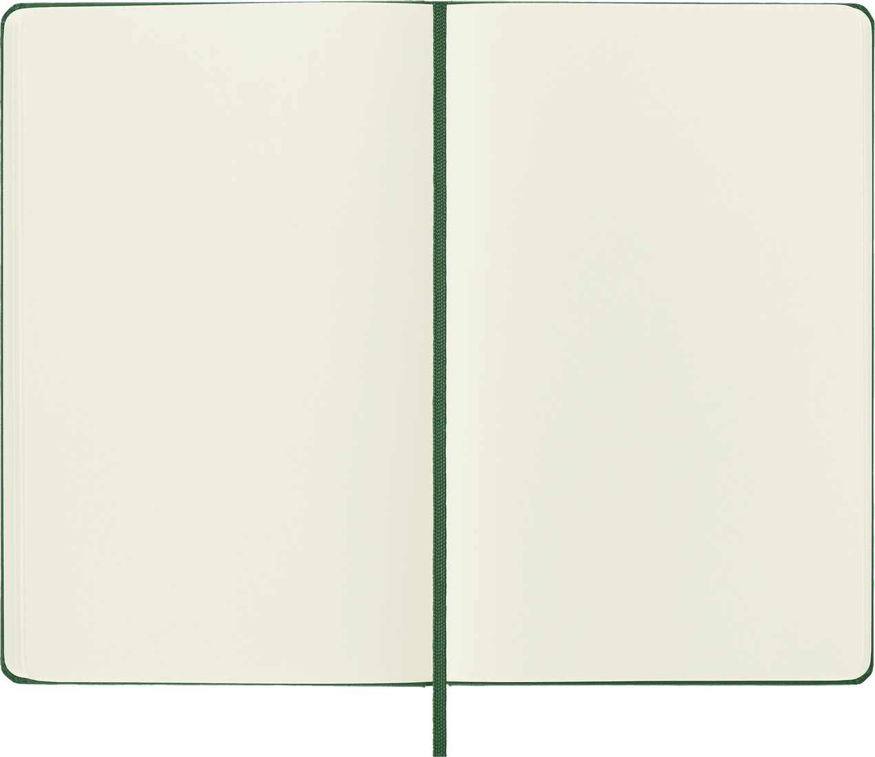 Moleskine Large Hardcover Classic Plain Notebook - Myrtle Green