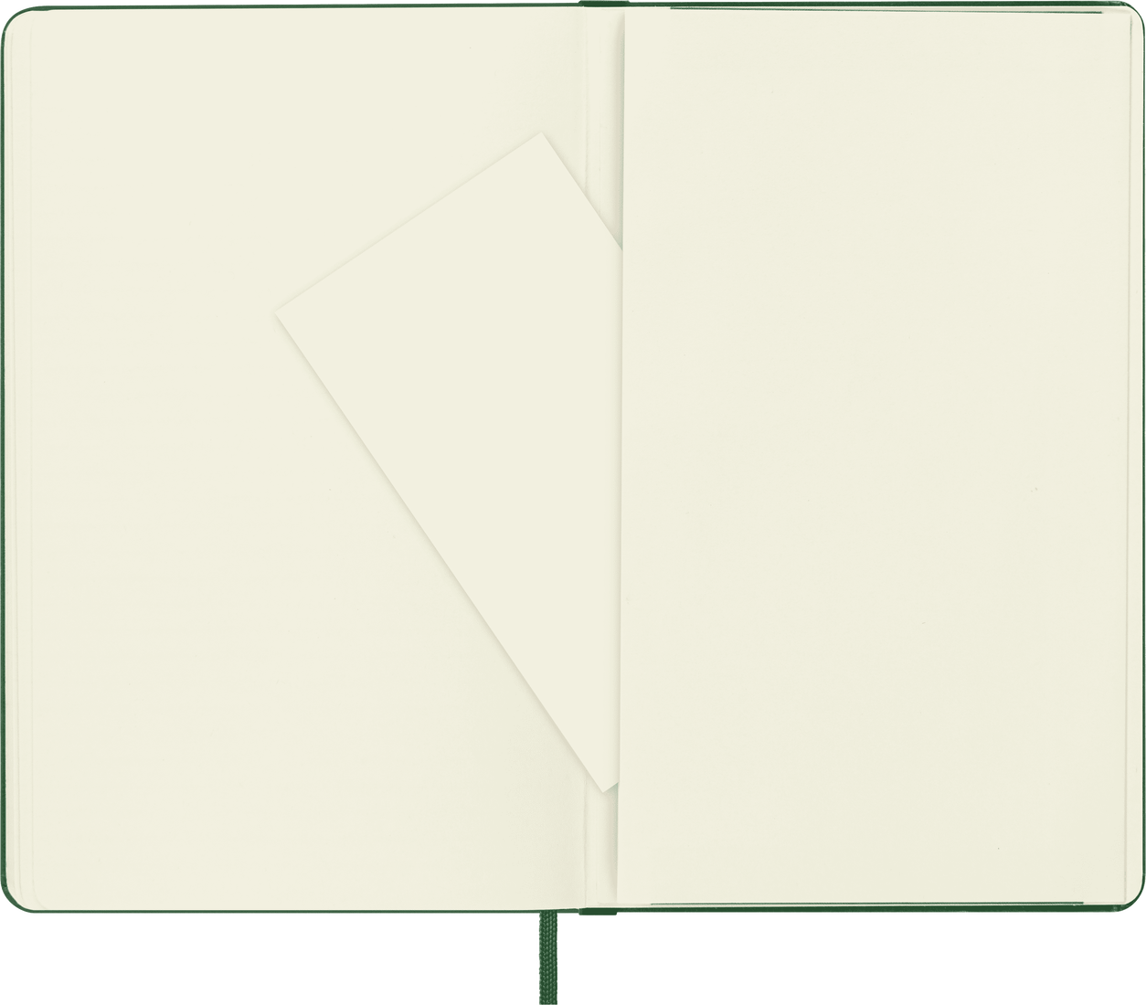 Moleskine Large Hardcover Classic Plain Notebook - Myrtle Green