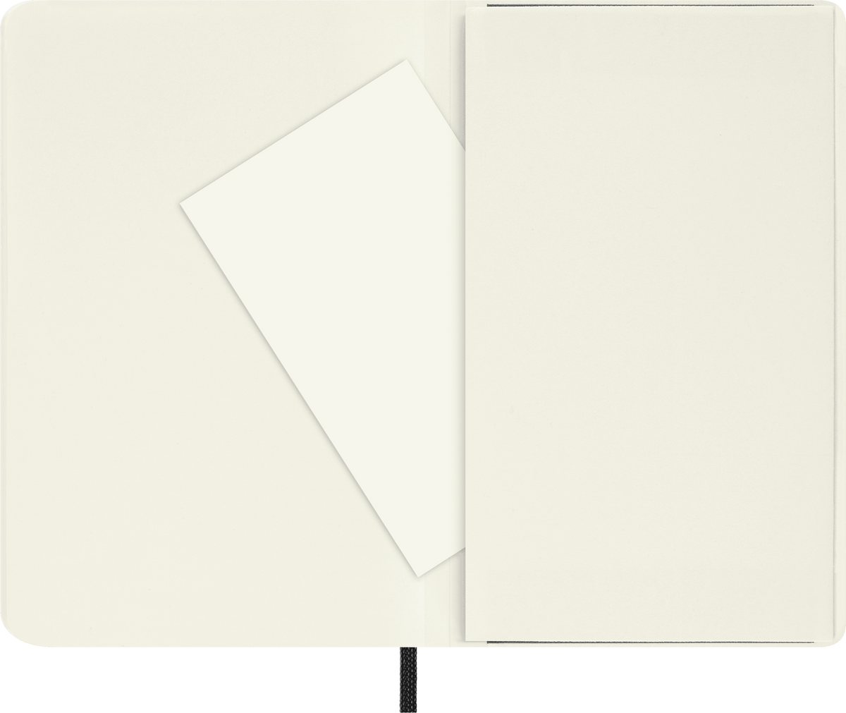Moleskine Pocket Softcover Classic Plain Notebook - Black