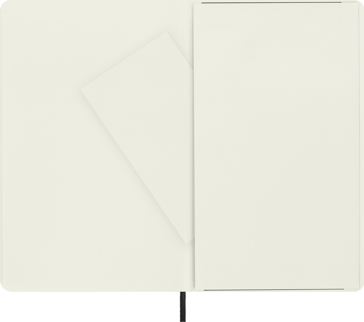 Moleskine Large Softcover Classic Squared Notebook - Black