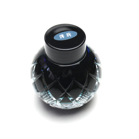 Mitasanshodo x KURETAKE Scented Sumi (55ml) Bottled Ink - Hakka Blue-Black