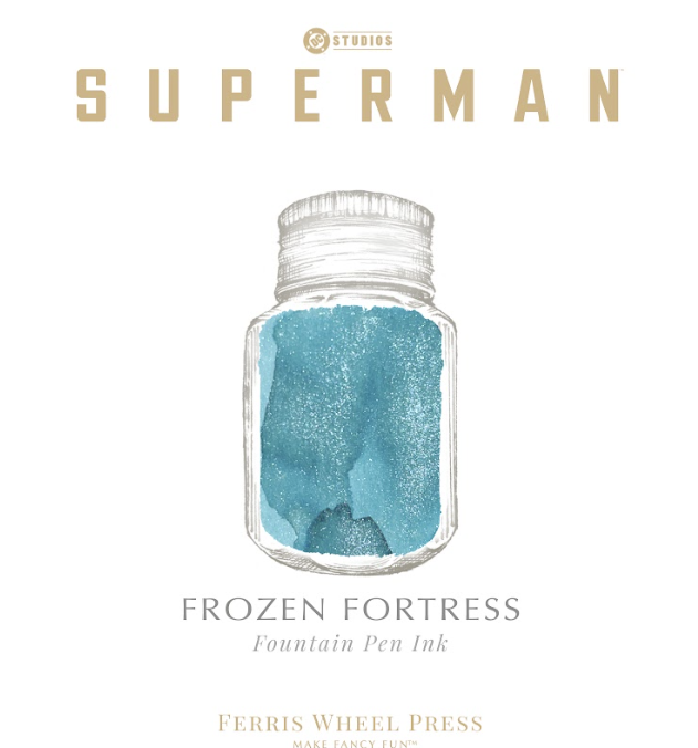 Ferris Wheel Press Superman Frozen Fortress (10ml) Bottled Ink