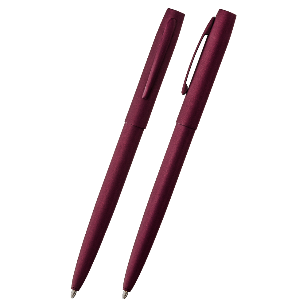 Fisher Space Pen Hi-Vis Cerakote Cap-O-Matic Space Pen - Black Cherry