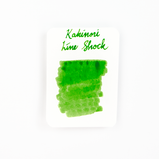 Kakimori Inkstand Colour 04 Lime Shock (35ml) Bottled Ink
