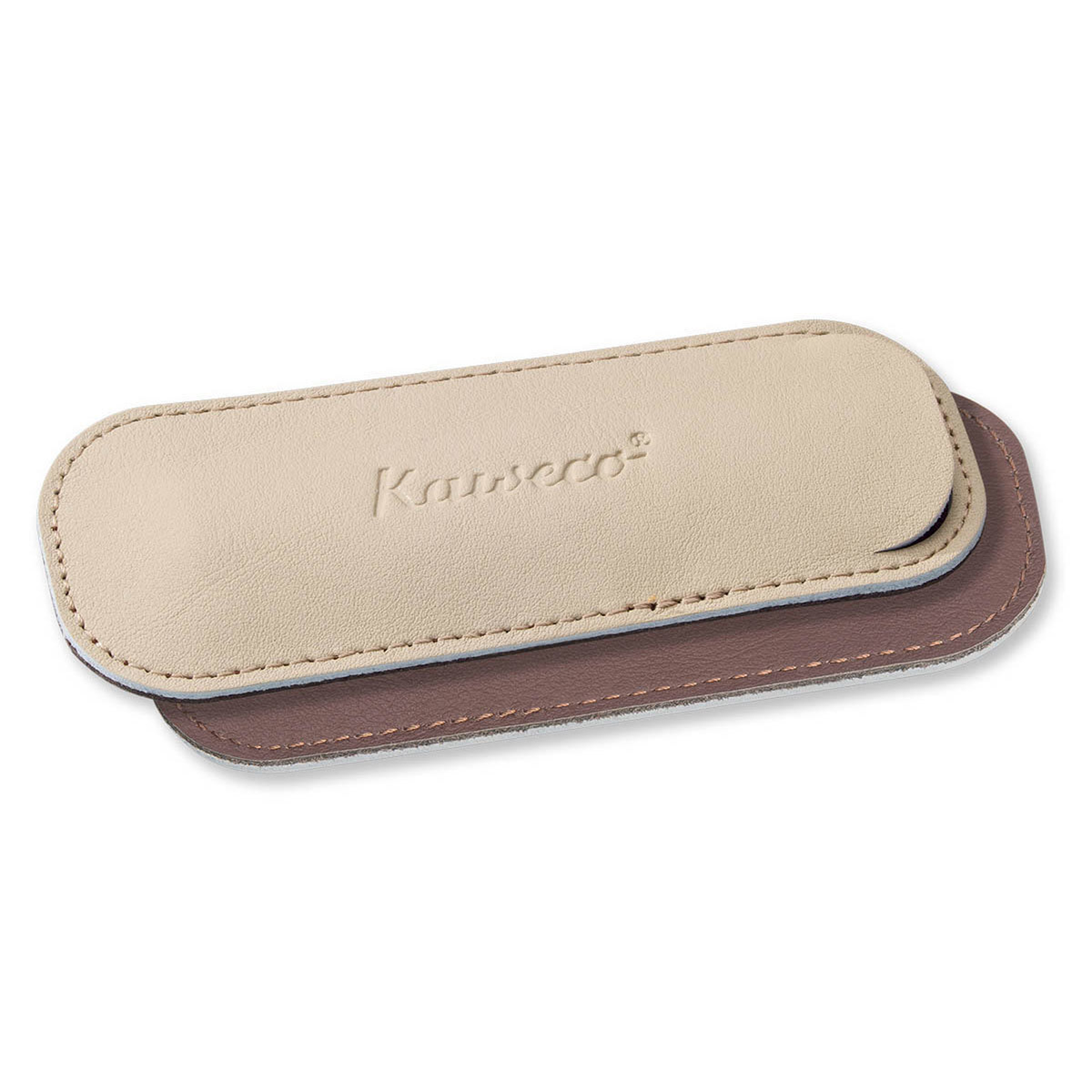Kaweco Sport ECO Leather Pouch - Creamy Espresso
