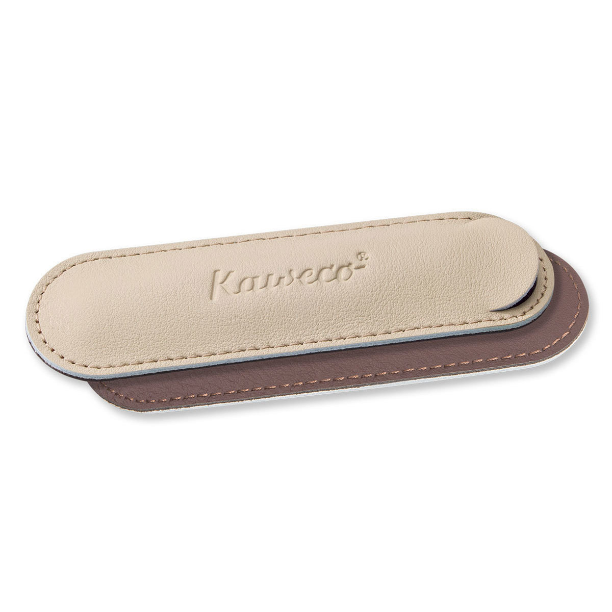 Kaweco Sport ECO Leather Pouch - Creamy Espresso