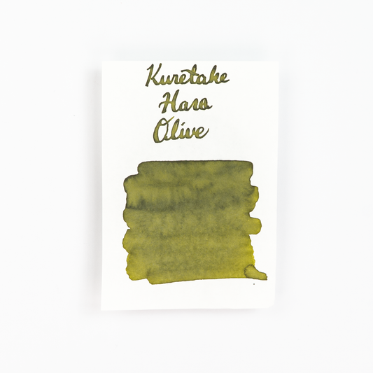Mitasanshodo x KURETAKE Scented Hana (55ml) Bottled Ink - Olive