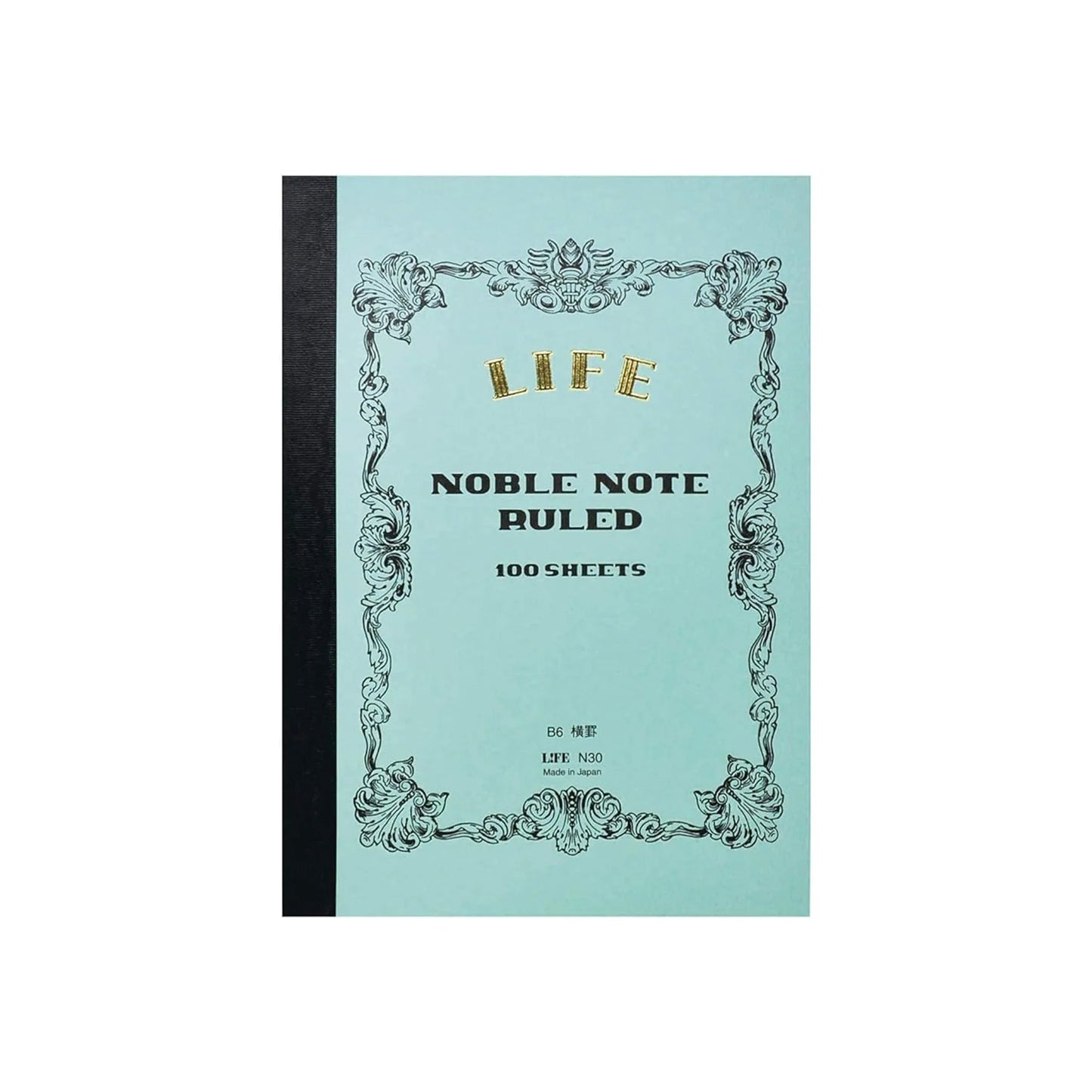 LIFE B6 Lined Noble Notebook - Blue