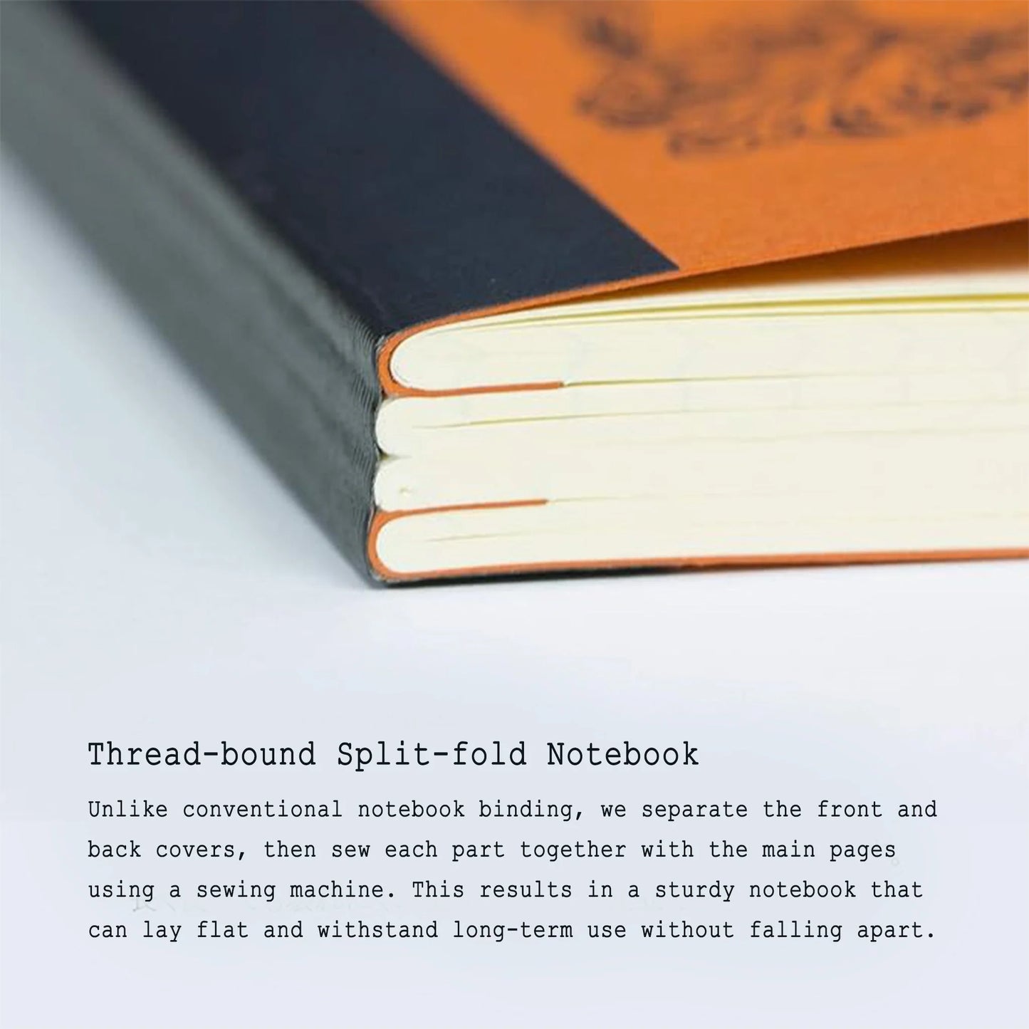 LIFE B6 Blank Noble Notebook - Sepia