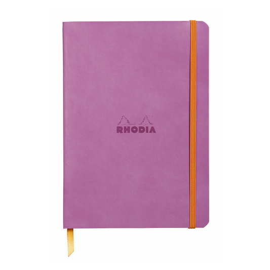 Rhodia Rhodiarama A5 Soft Webnotebook - Lilac (Dotted)