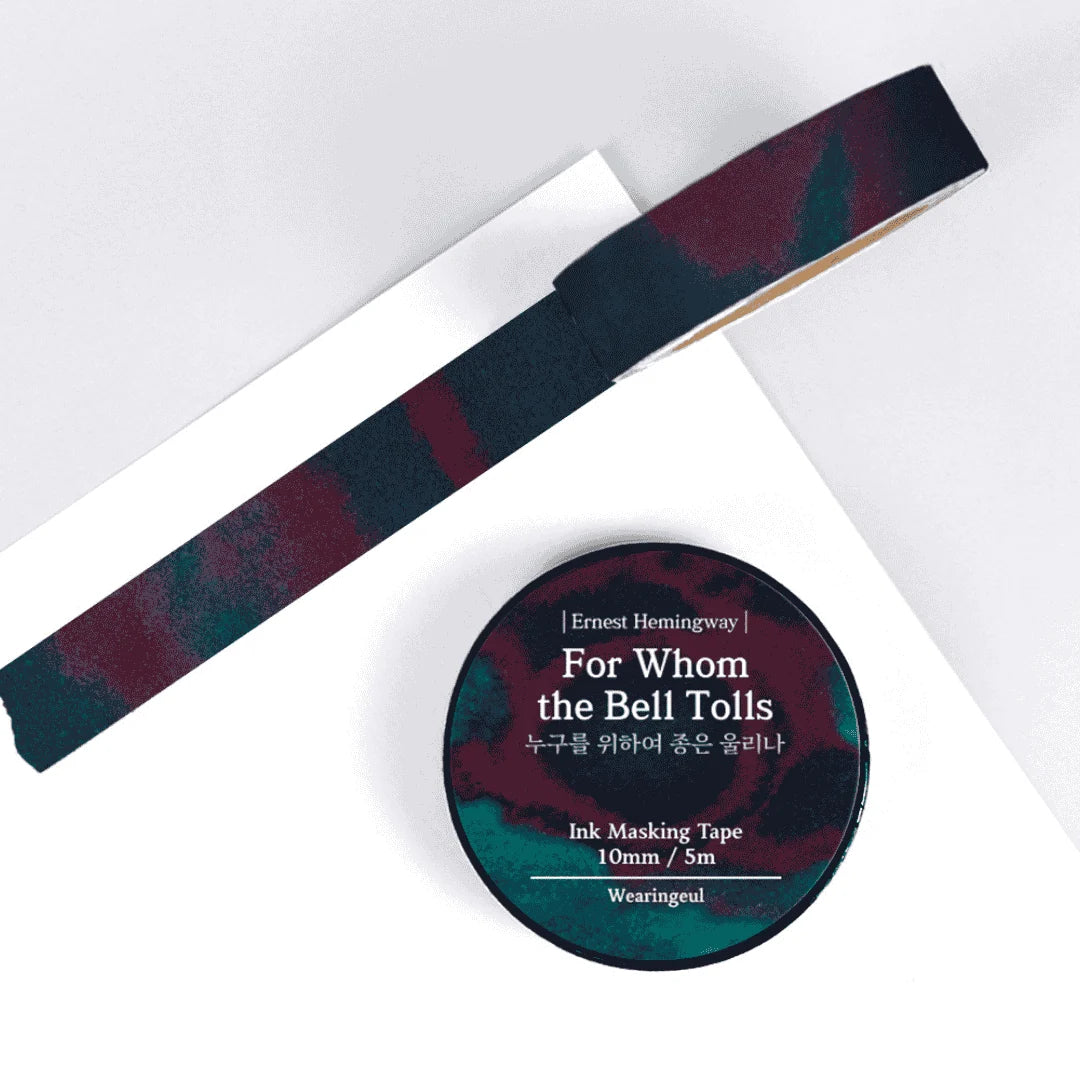 Wearingeul Ink Masking Tape - For Whom the Bell Tolls