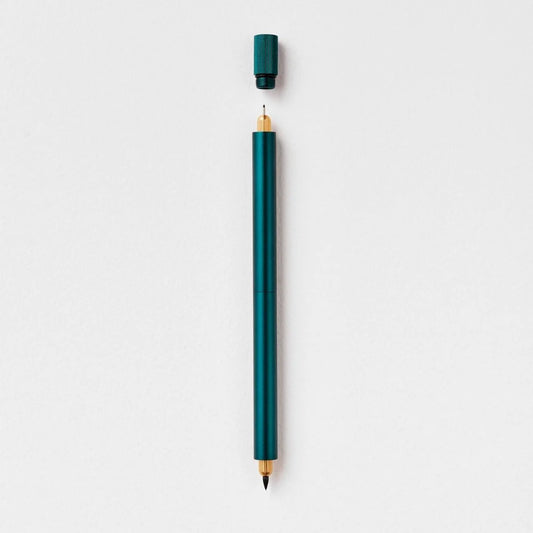 Tom's Studio Lumos Pro The Infinitely Refillable Pen - Ivy (Duo Tip)