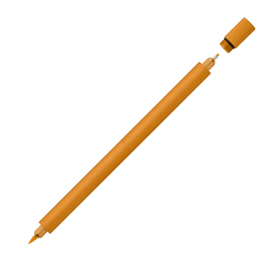 Tom's Studio Lumos Pro The Infinitely Refillable Pen - Matte Clementine (Duo Tip)