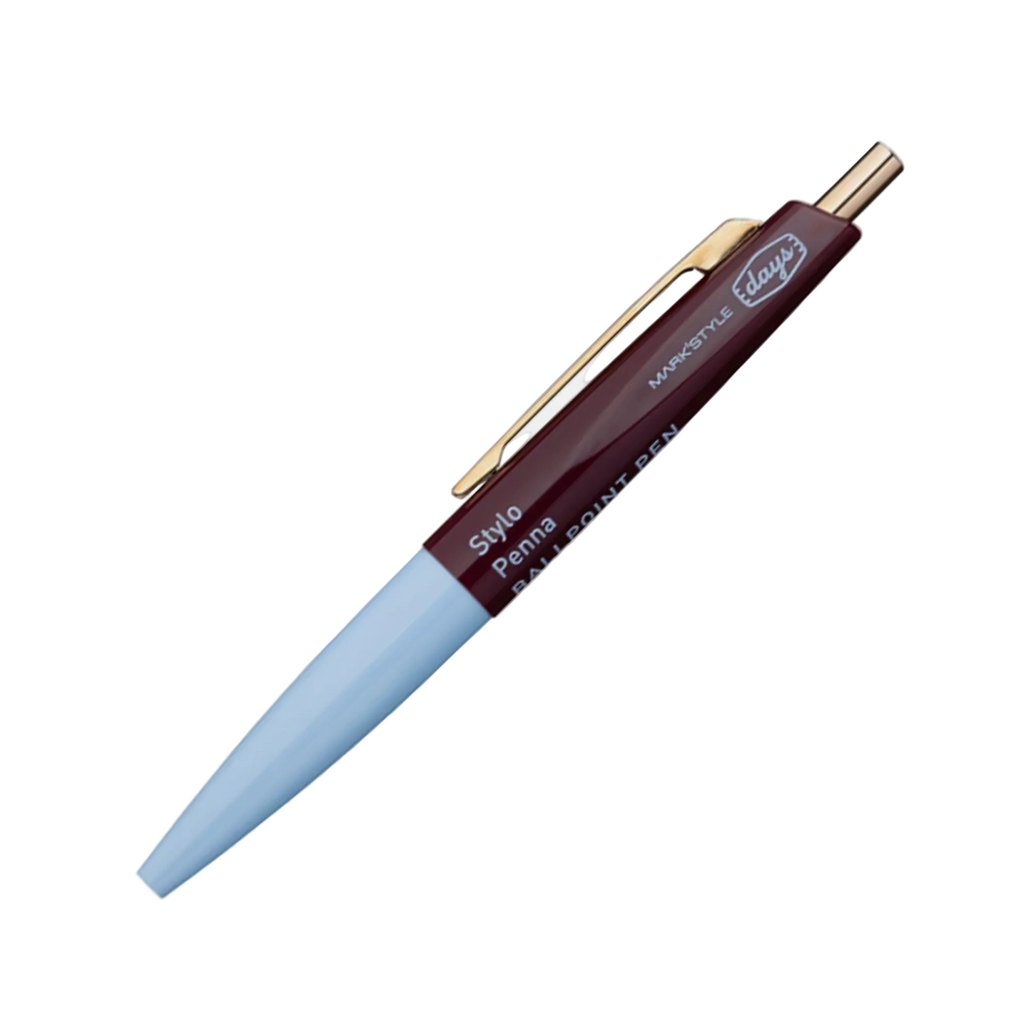 Mark's Style Days x Anterique Mini Ballpoint Pen - Blue/Brown