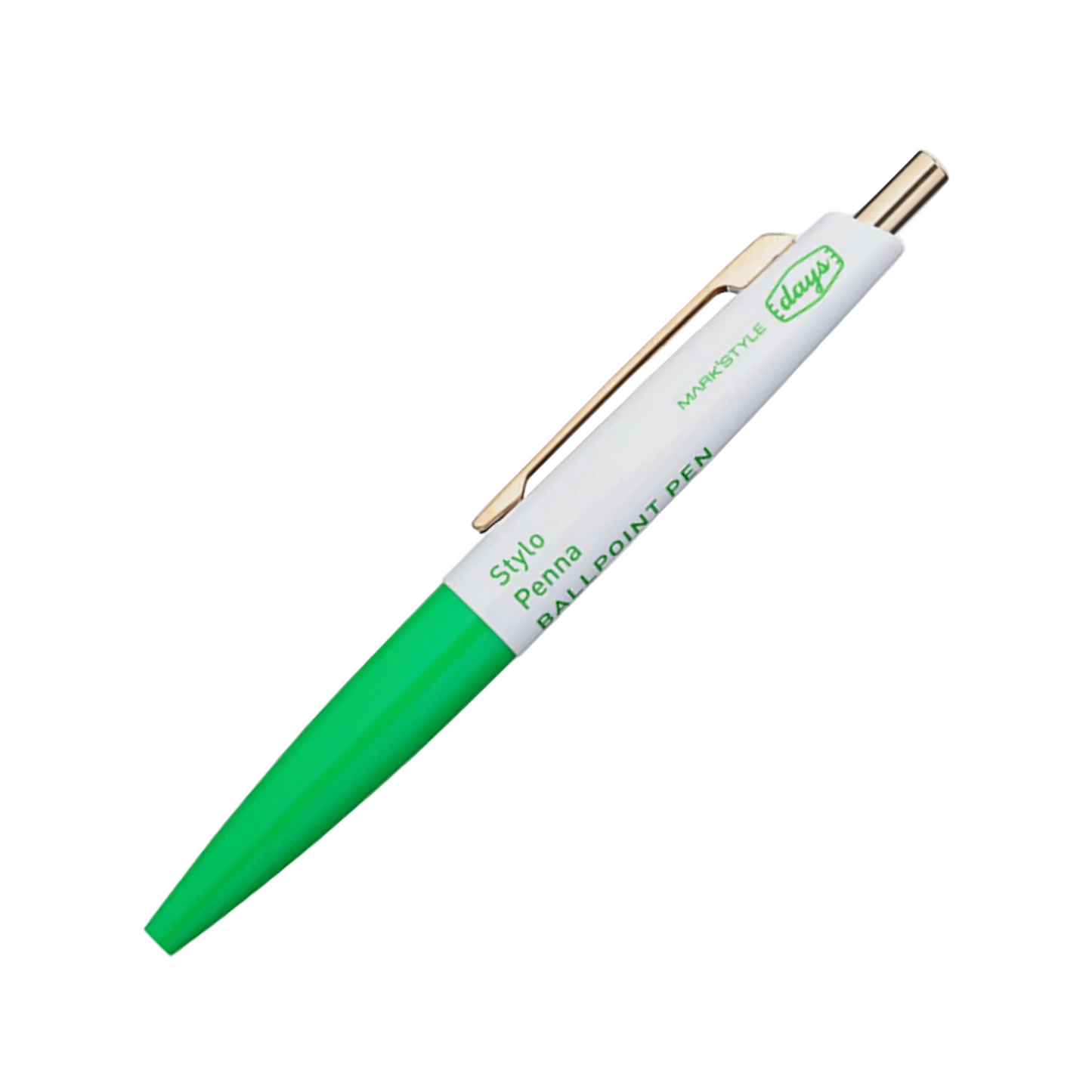 Mark's Style Days x Anterique Mini Ballpoint Pen - Basil/White