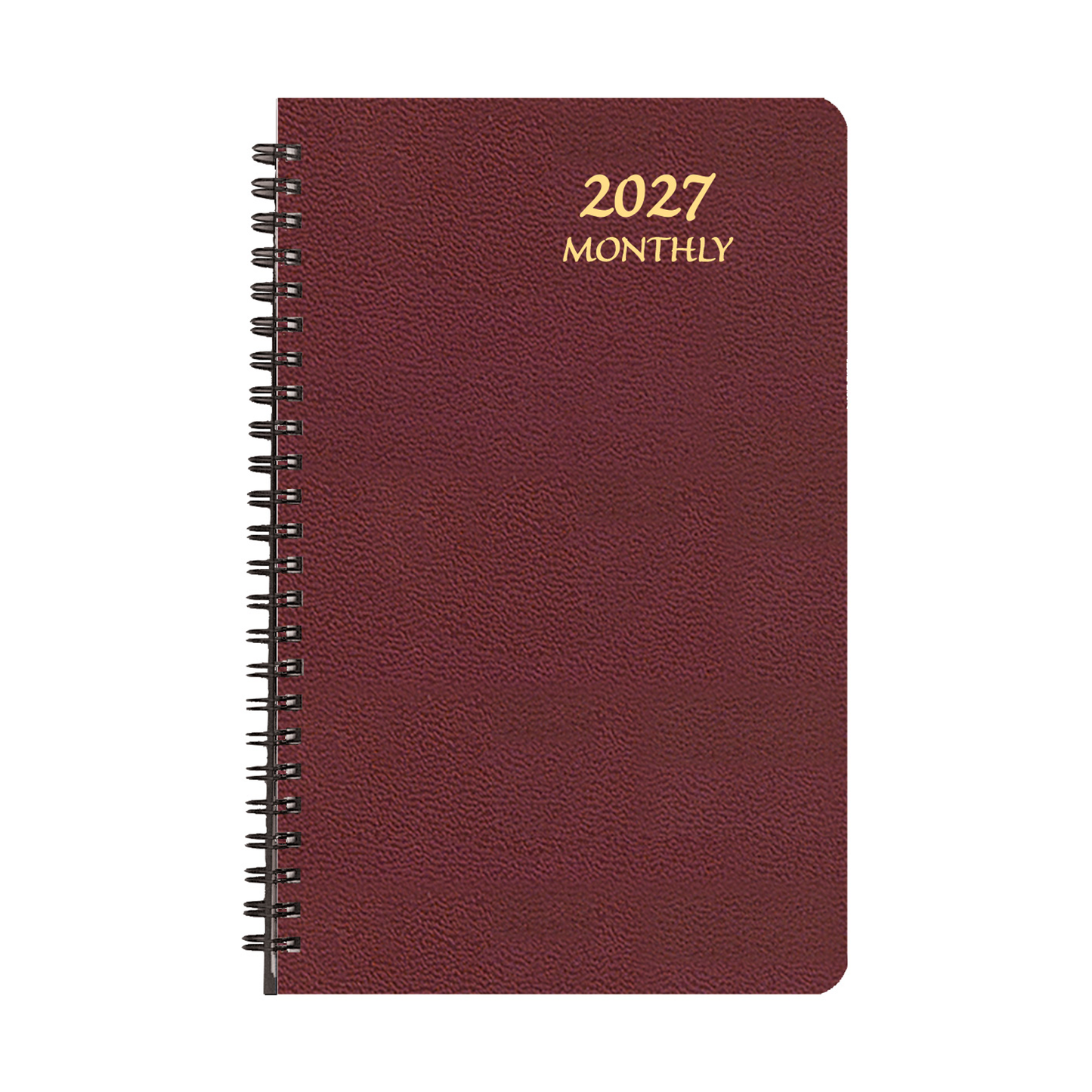 Payne 2027 Skivertex Wire-Bound Monthly Planner - Assorted (5.5 x 8.5)