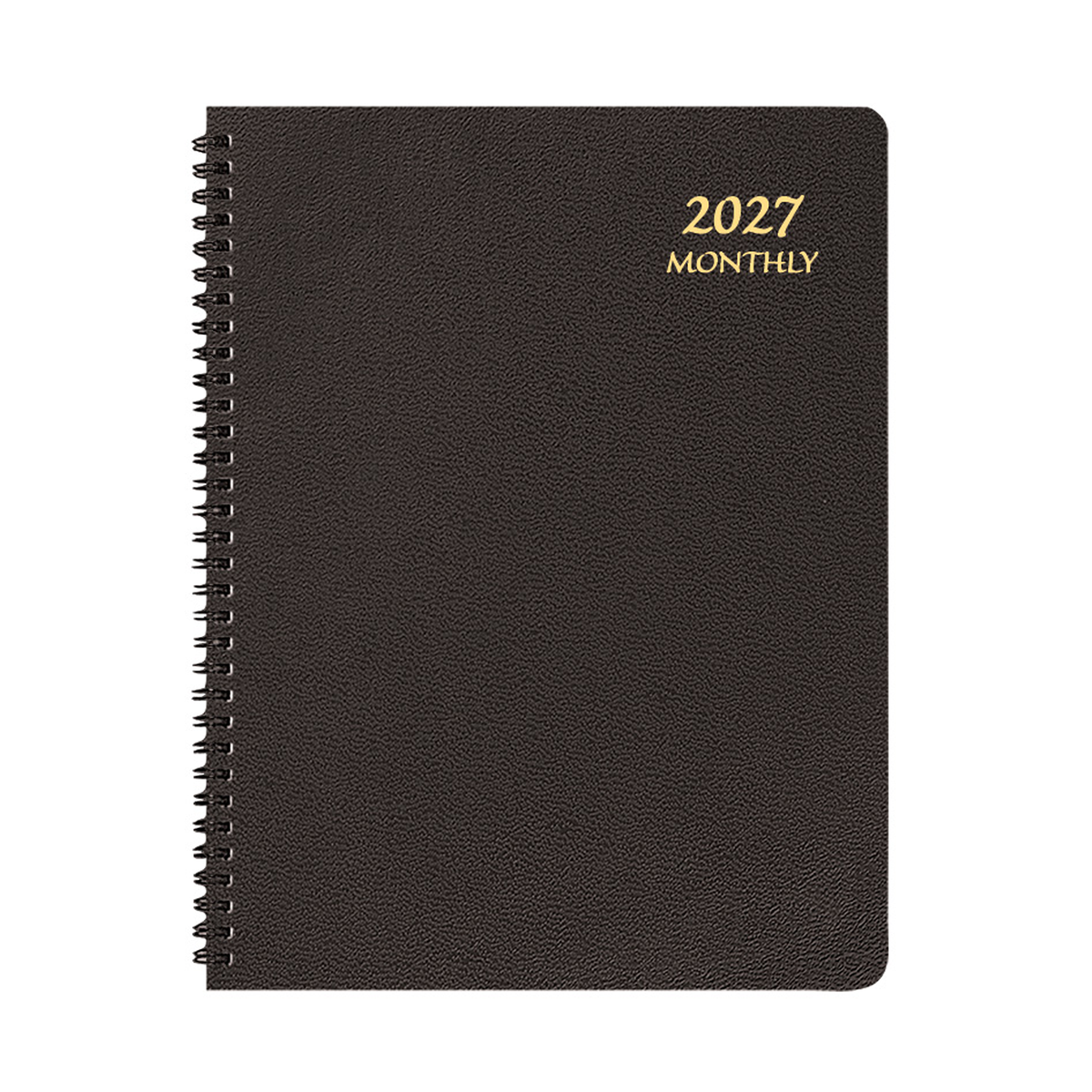 Payne 2027 Skivertex Wire-Bound Monthly Planner - Assorted (8.5 x 11)