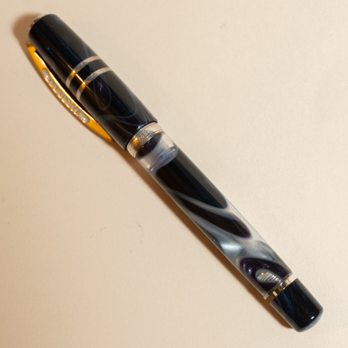 Pre-Owned Visconti Homo Sapiens Midnight in Florence Fountain Pen - Medium