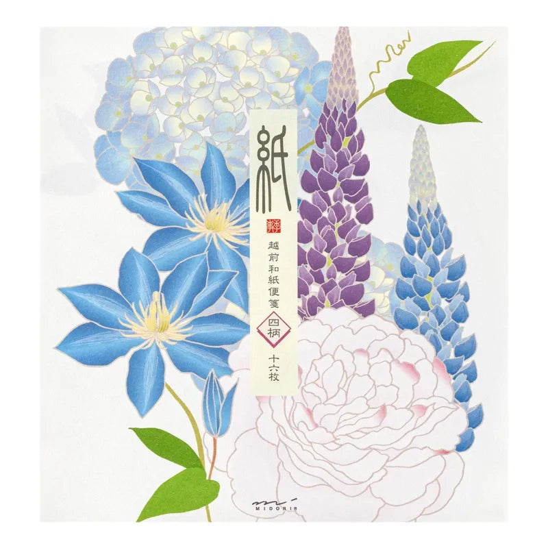 Midori Letterpad - Summer Flowers (Four Designs)