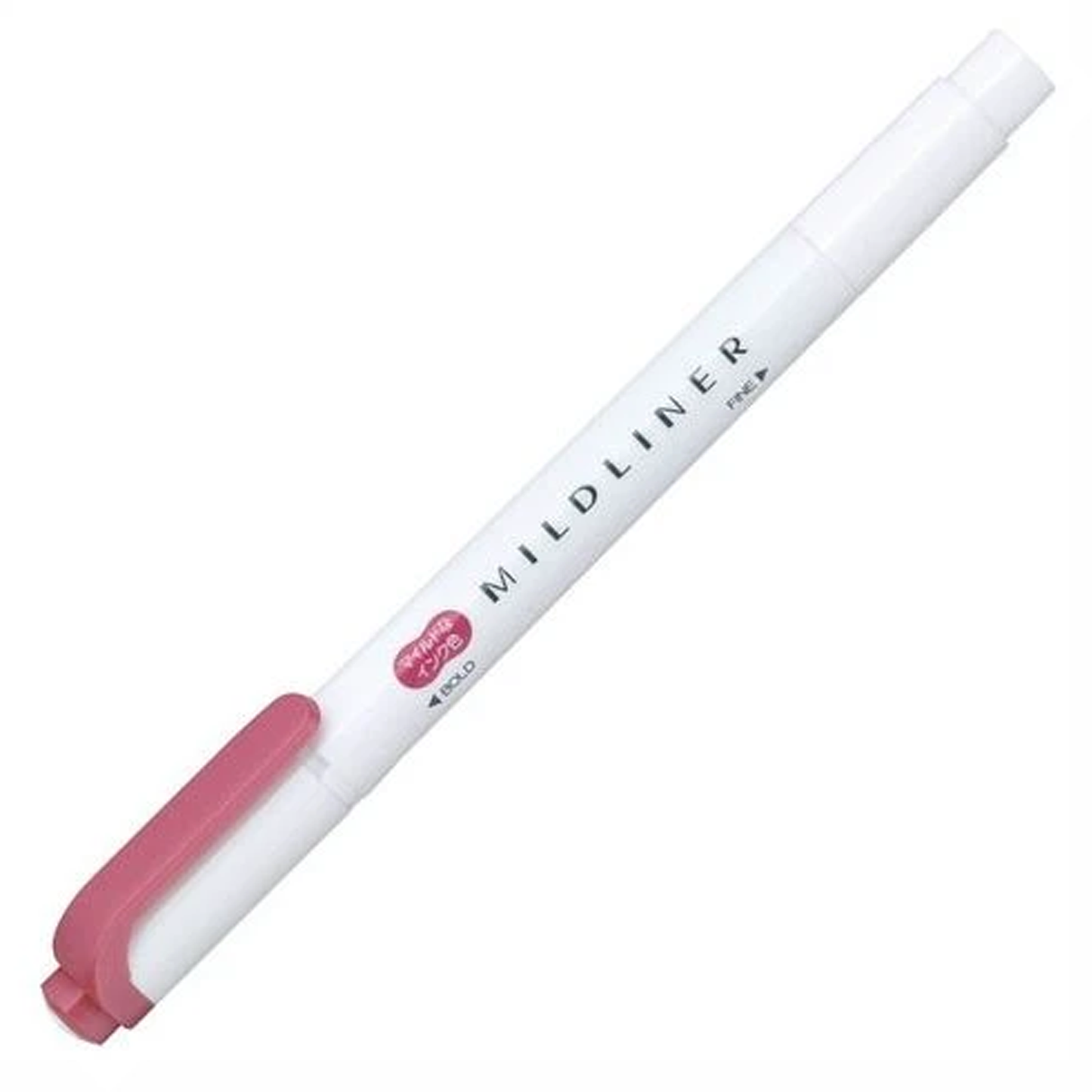 Zebra Mildliner Double Ended Highlighter - Mild Red