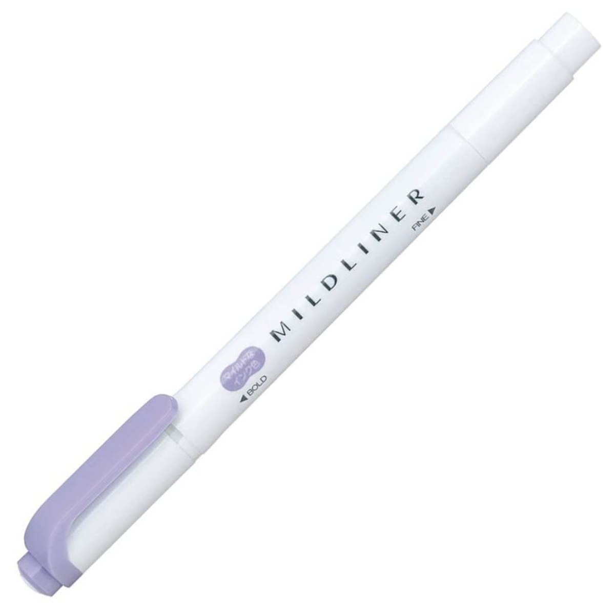 Zebra Mildliner Double Ended Highlighter - Mild Violet