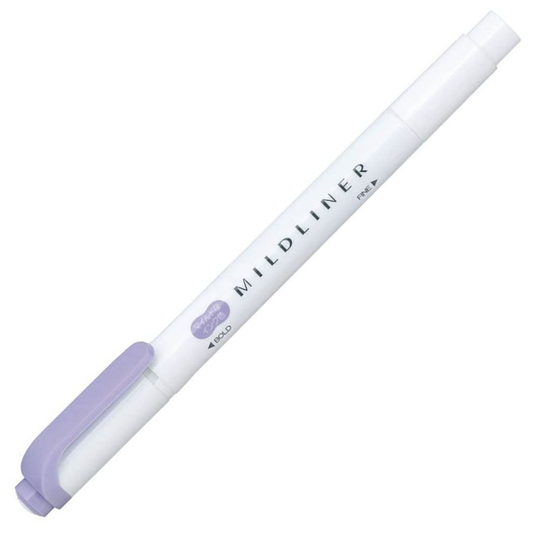 Zebra Mildliner Double Ended Highlighter - Mild Violet