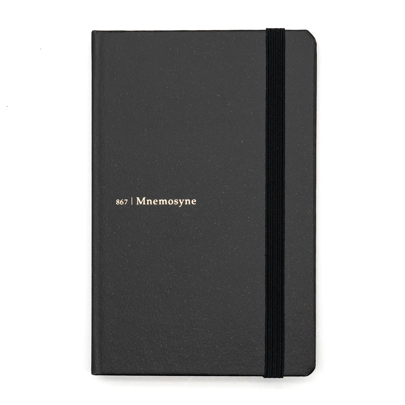 Maruman Mnemosyne N867 A6 Hardcover Lined Journal - Black