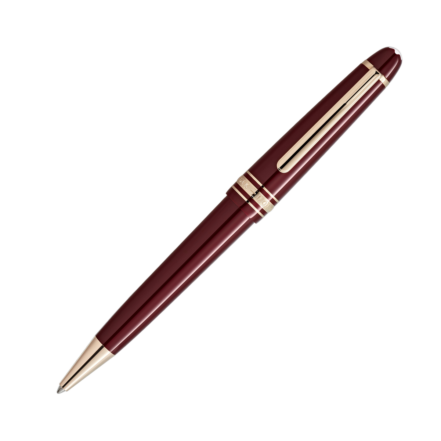 Montblanc Meisterstuck Ballpoint - Burgundy Red (Midsize)