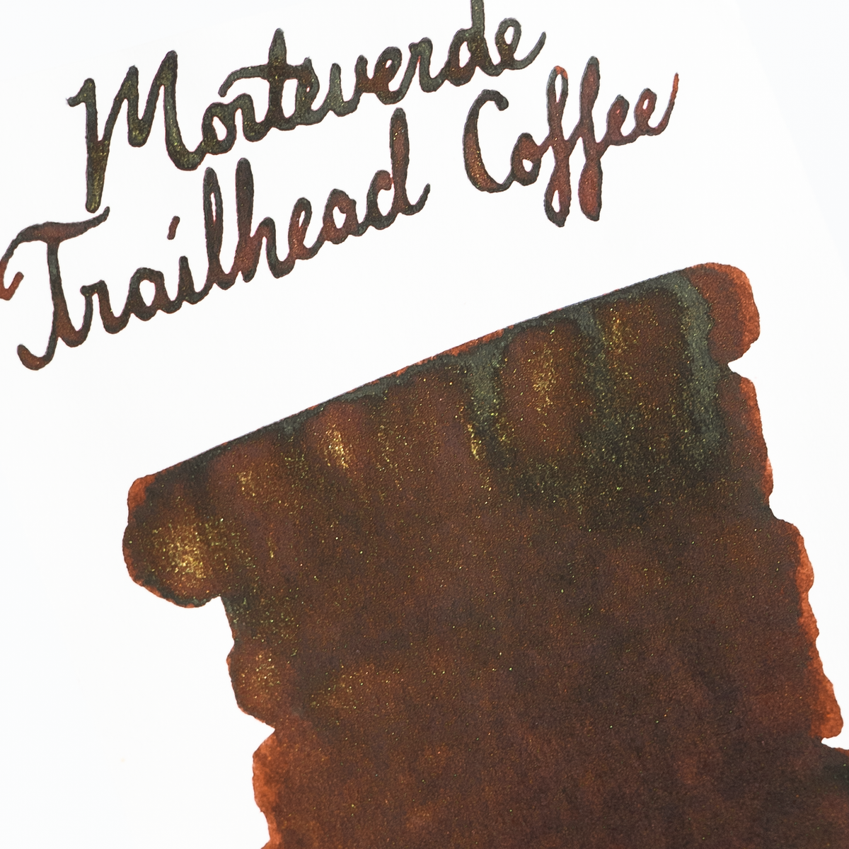 Monteverde 3-Piece Bottled Ink & Fountain Pen Flush Set (30ml) - Trailhead Coffee & Cathedral Grove (Dromgoole's Exclusive)
