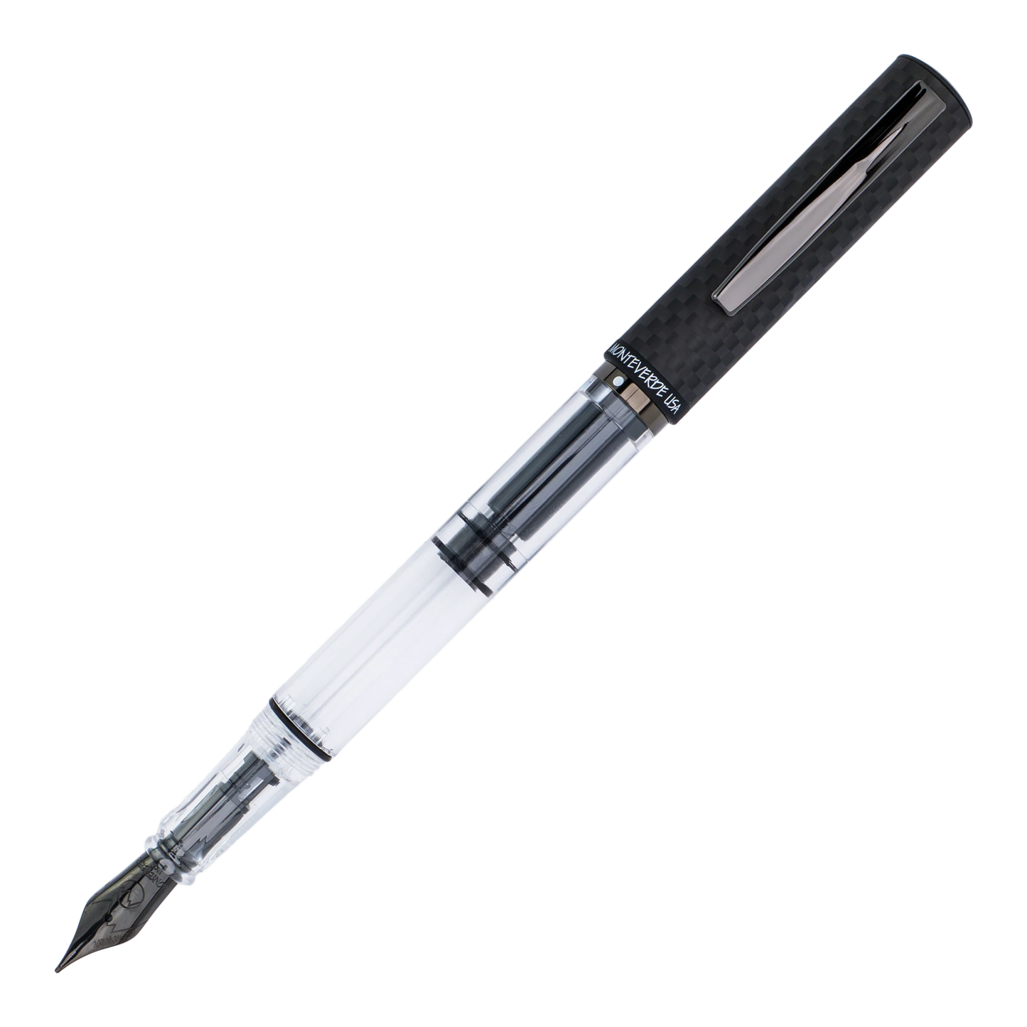 Monteverde MP1 Fountain Pen - Carbon Fiber