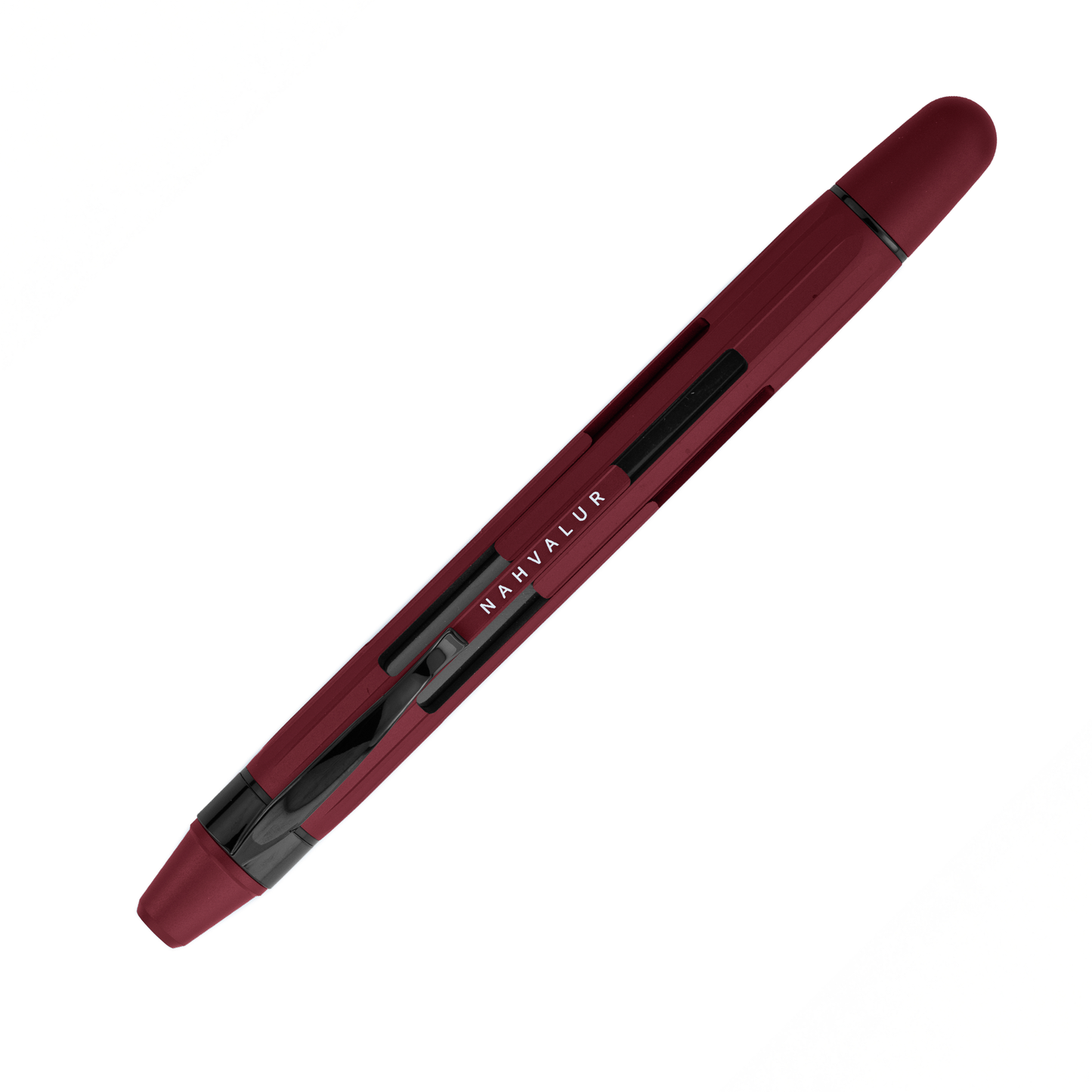 Nahvalur Eclipse Retractable Fountain Pen - Ruby