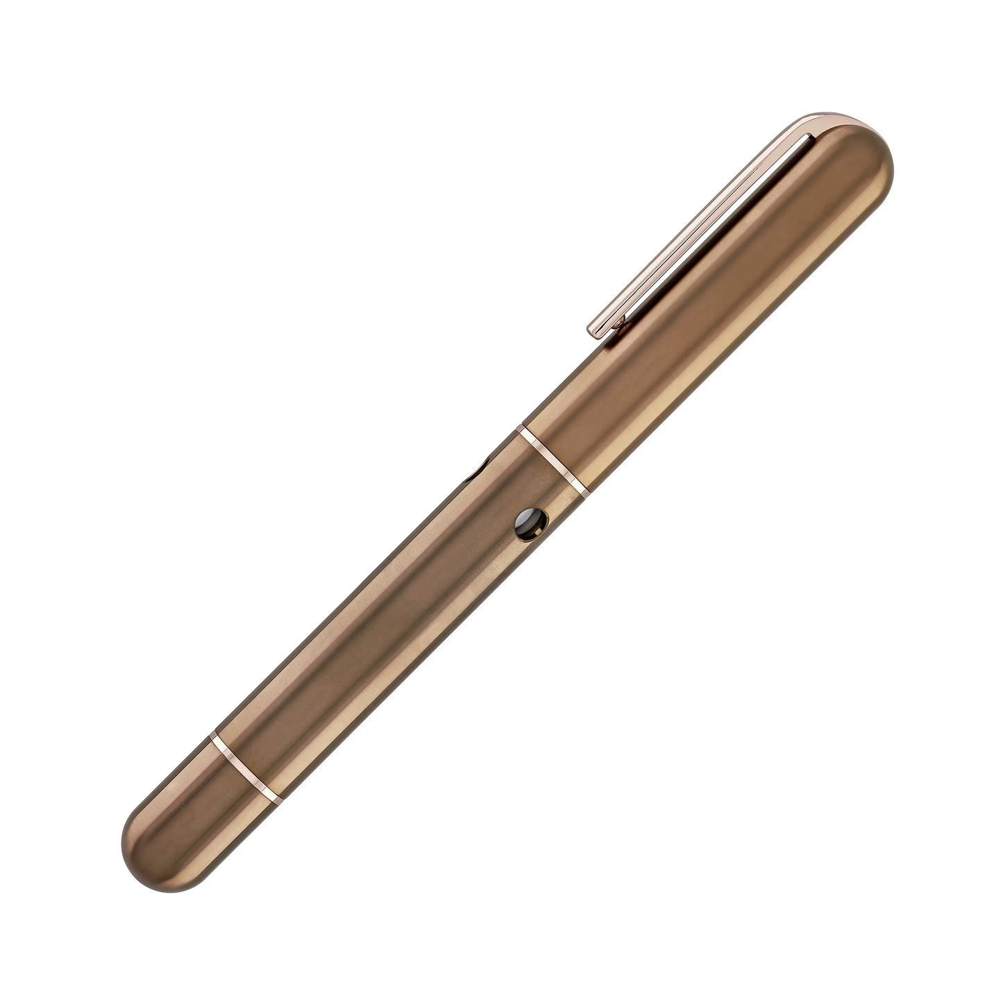 Nahvalur Nautilus Ti Fountain Pen - Toffee