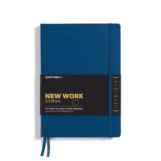 Leuchtturm1917 New Work Journal B5 Composition Hardcover - Indigo