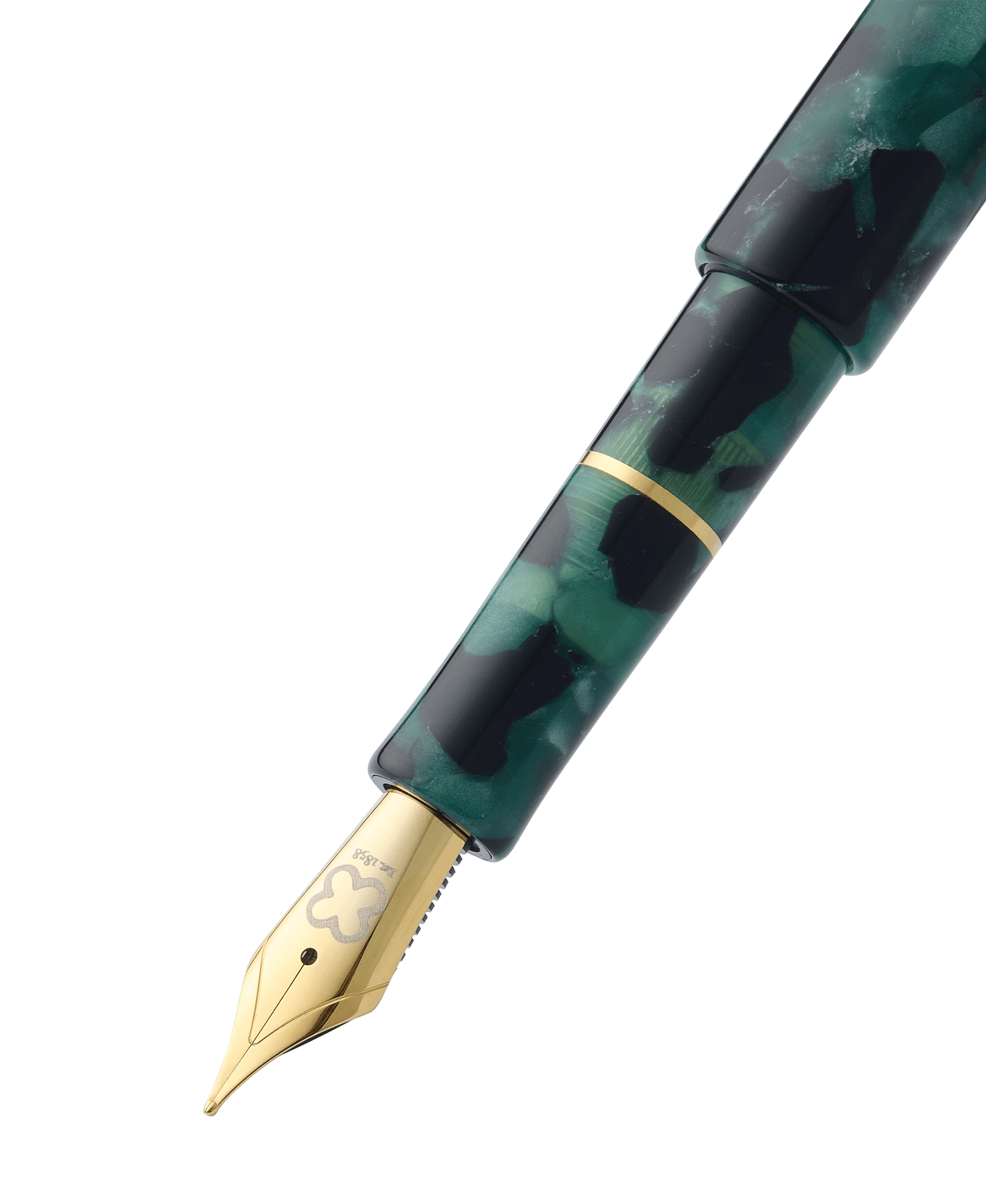 Esterbrook Niblet Fountain Pen - Evergreen with Gold Trim