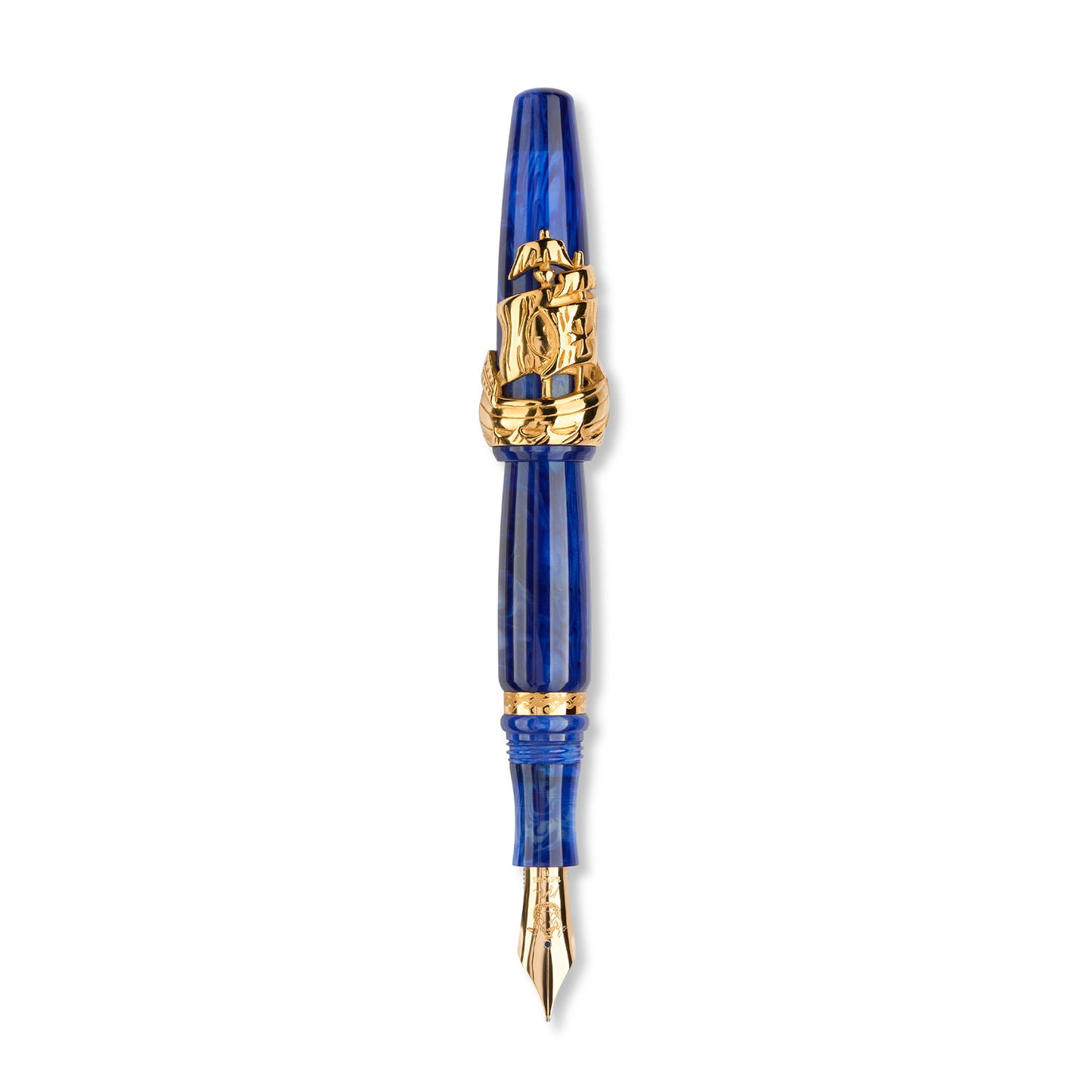 Maiora Nino Marino Columbus Fountain Pen - Vermeil (Limited Edition)
