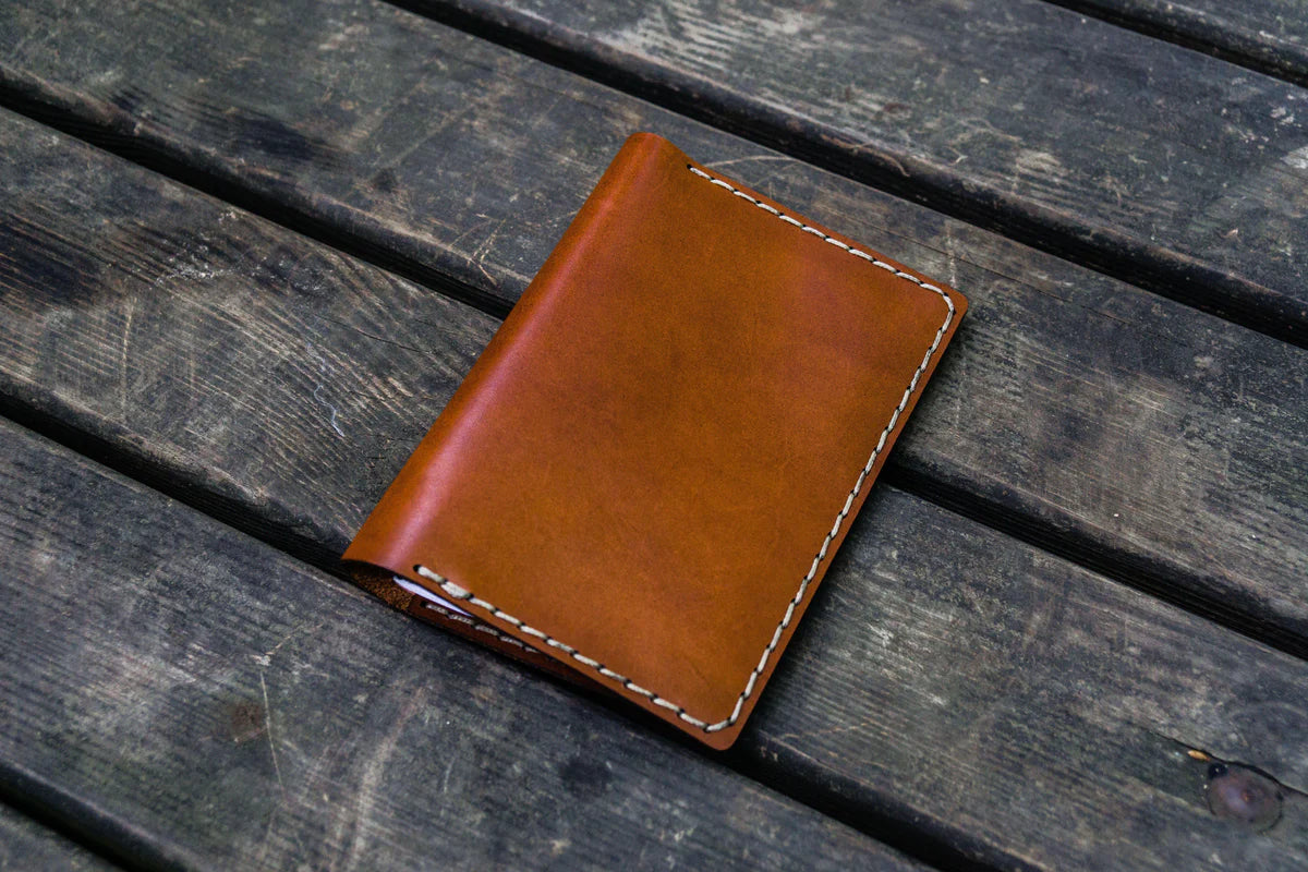 Galen Leather No. 33 Field Notes Cover - Chocolate Brown