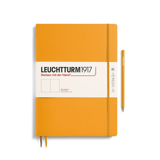 Leuchtturm1917 Master Classic A4+ Hardcover Plain Notebook - Rising Sun
