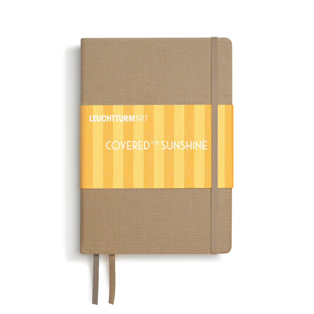 Leuchtturm1917 A5 Medium Hardcover Dotted Notebook - Covered for Sunshine: Dune
