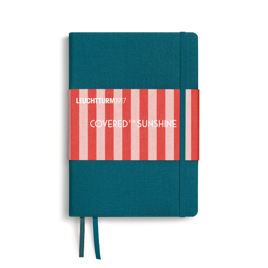 Leuchtturm1917 A5 Medium Hardcover Dotted Notebook - Covered for Sunshine: Atlantic