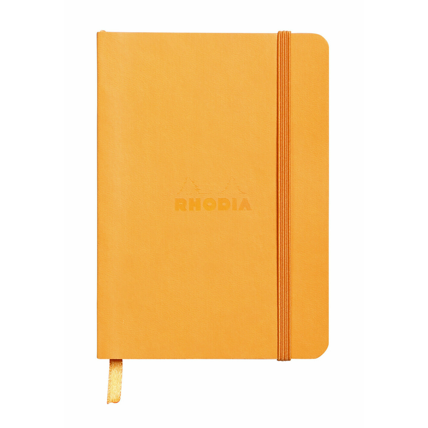 Rhodia Rhodiarama A6 Soft Webnotebook - Orange (Lined)