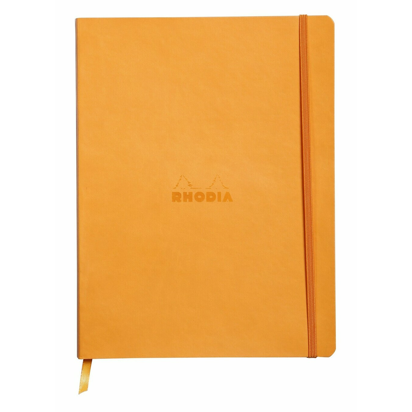 Rhodia Rhodiarama B5 Composition Soft Webnotebook - Orange (Dot Grid)
