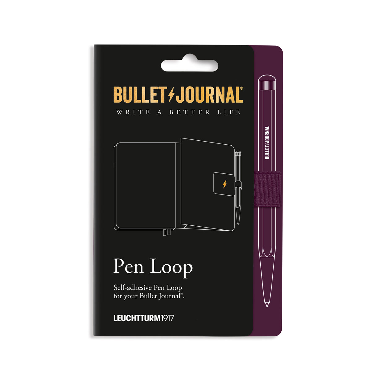 Leuchtturm1917 Bullet Journal Edition Pen Loop - Purple