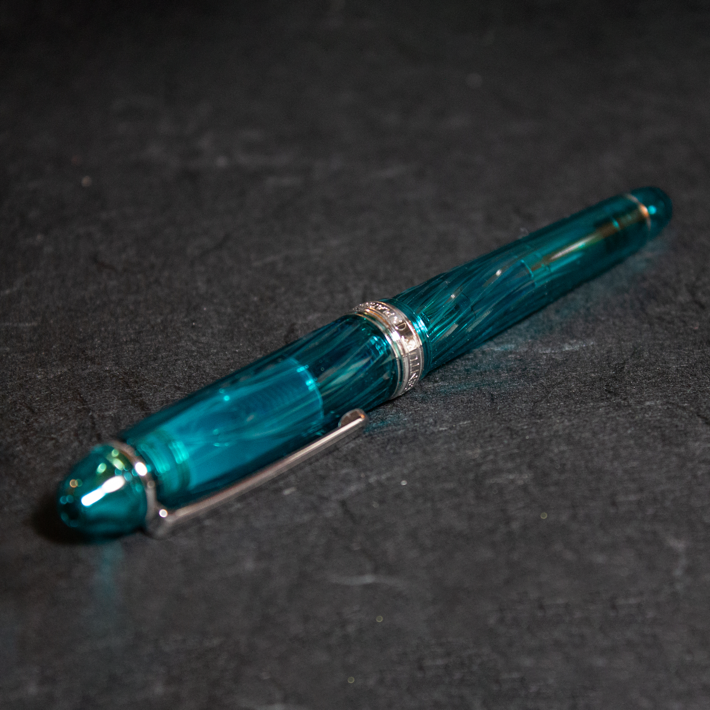 Pre-Owned Platinum #3776 Century Fuji Shunkei Kumpoo Fountain Pen - Soft Medium